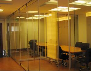 China Glass Partition Walls , Folding Interior Glass Door , Demountable Partition wholesale