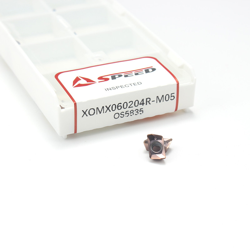 XOMX10T308 XOMX060204R Seco XOMX Milling Inserts for Metal Pprocessing