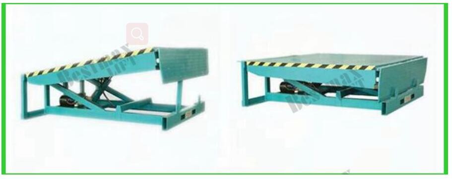 10000kg Load Stationary Dock Leveler For Loading Cargo with CE certificate
