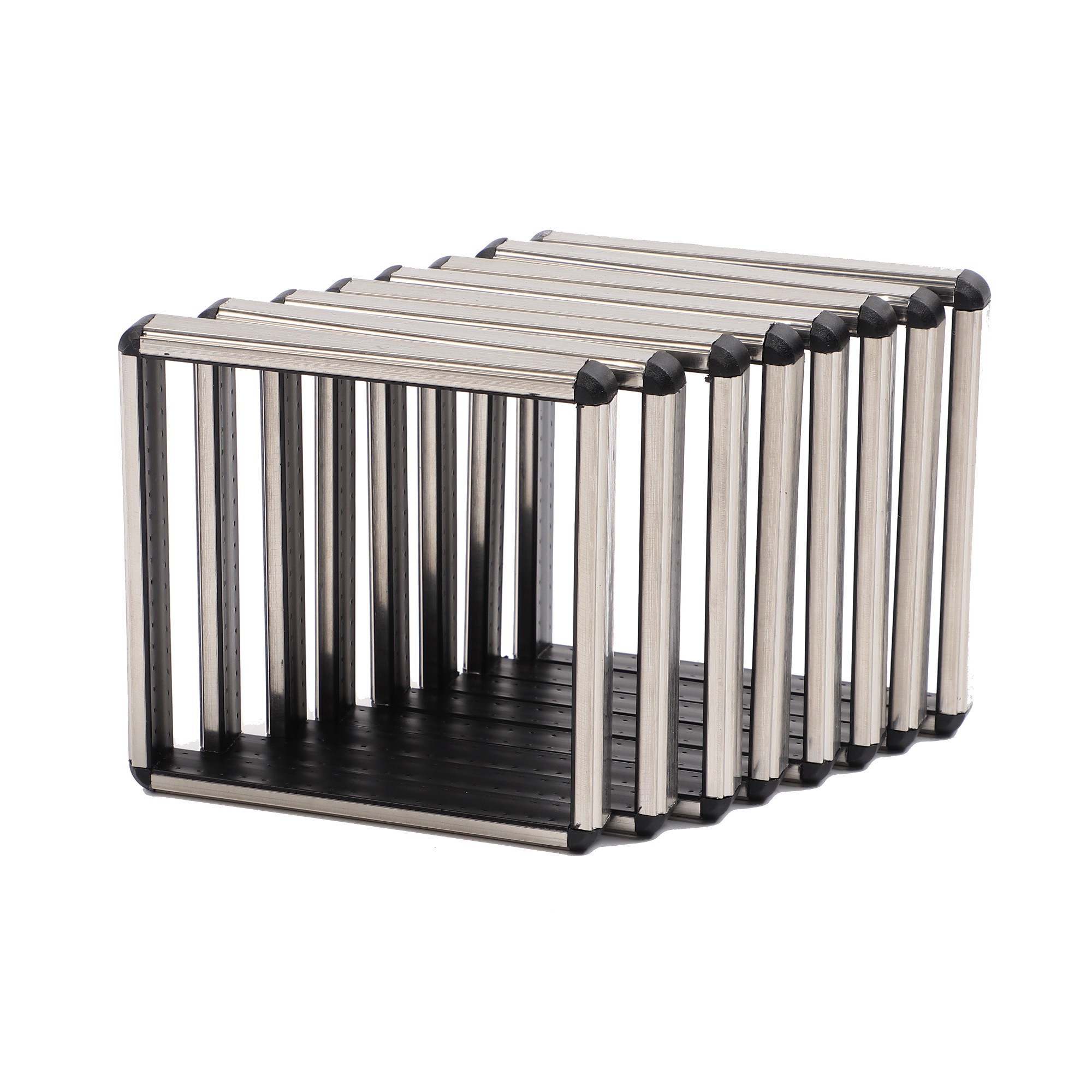 Hardness warm edge spacer for sample check