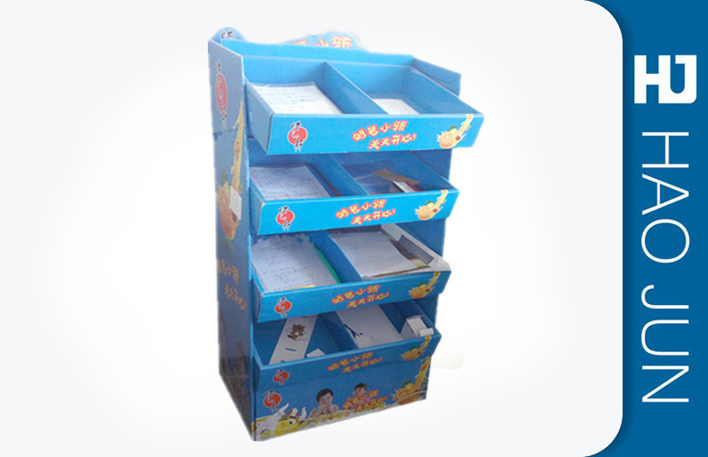 Heavy Duty Shampoo Cardboard Display Racks , Custom Cardboard Floor Displays Stands