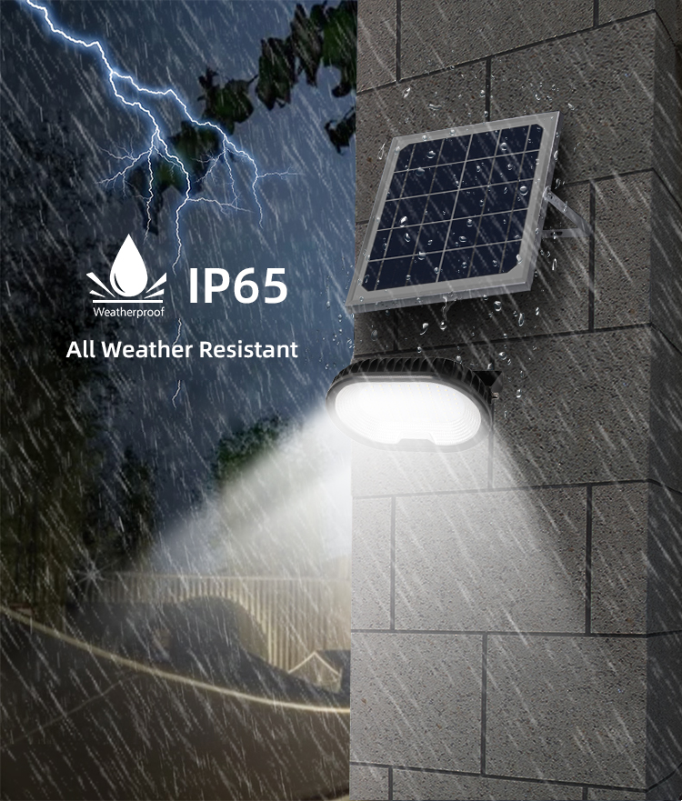 Outdoor Motion Solar Flood Light Waterproof Led Light for Motion Activated Security