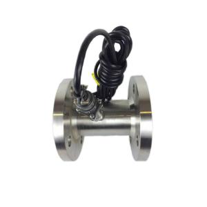 China 4-20ma output water 3 inch pipe hydraulic turbine flow meter without display wholesale