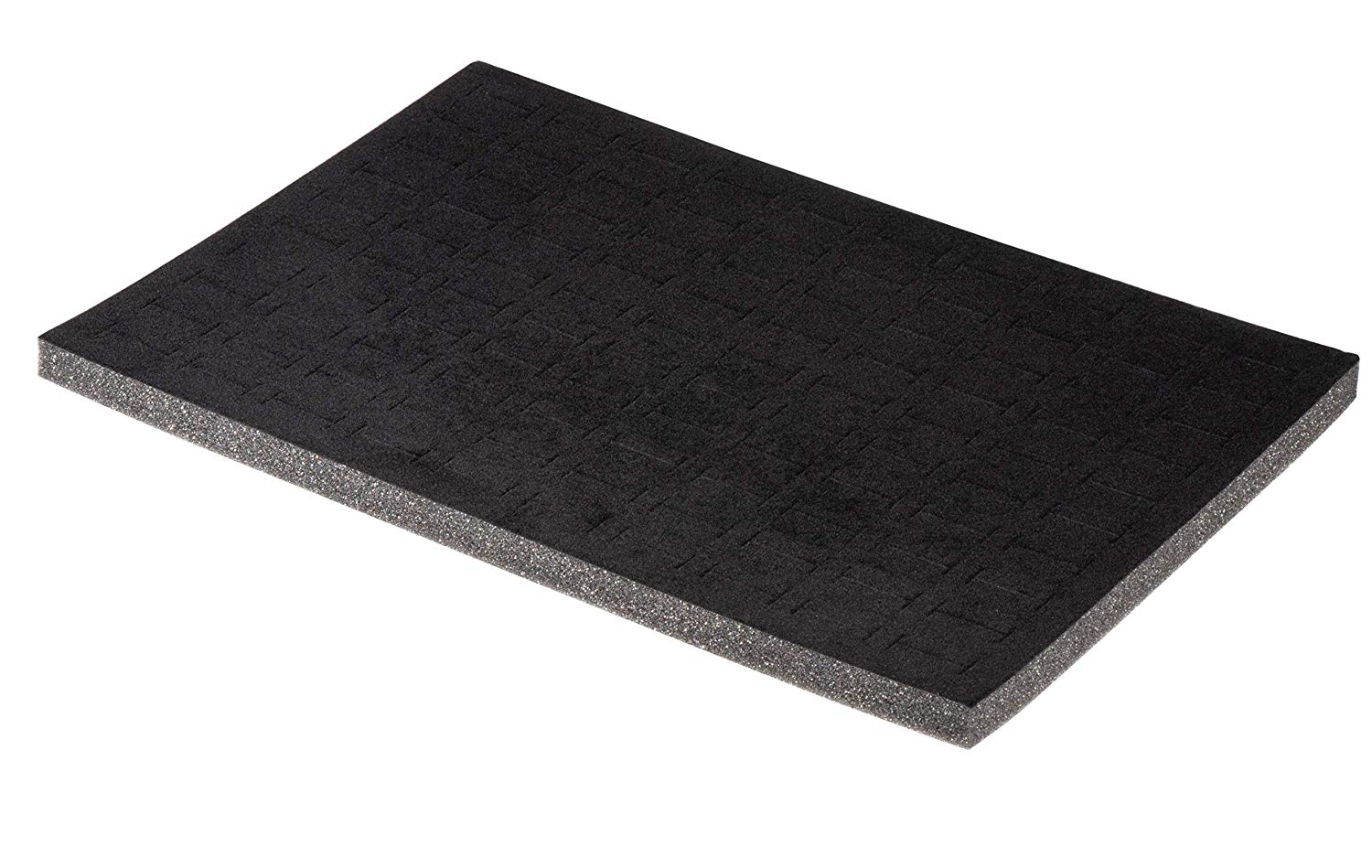 PU Packaging Foam Inserts Die Cutting , Velvet Foam Box Inserts For Jewelry