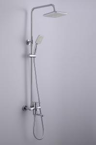 China New design top shower &amp;hand shower wall mounted shower set wholesale