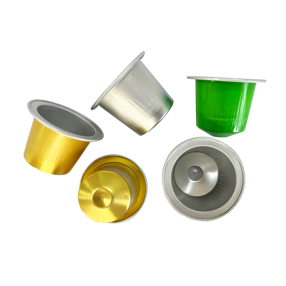 Food Packing Custom Order Aluminum Foil Coffee Packaging for Empty Coffee Capsule