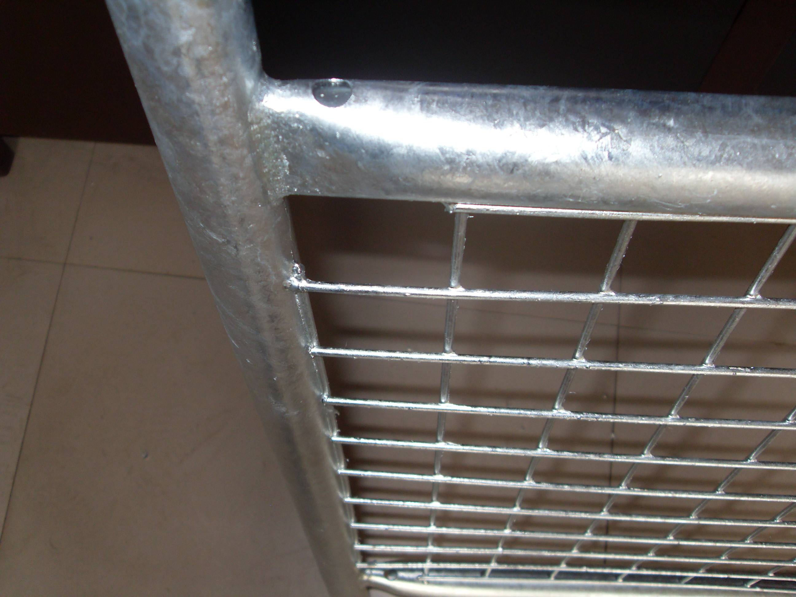 OD 32 Pipes Safety Fence Panels Temporary Construction Barricades Durable