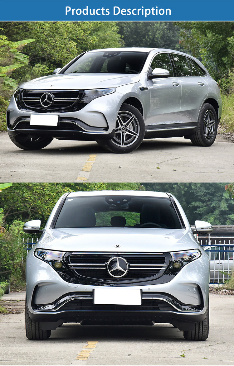 Comfortable Mercedes Benz EQC 400 SUV Electric Car Luxury Crossover