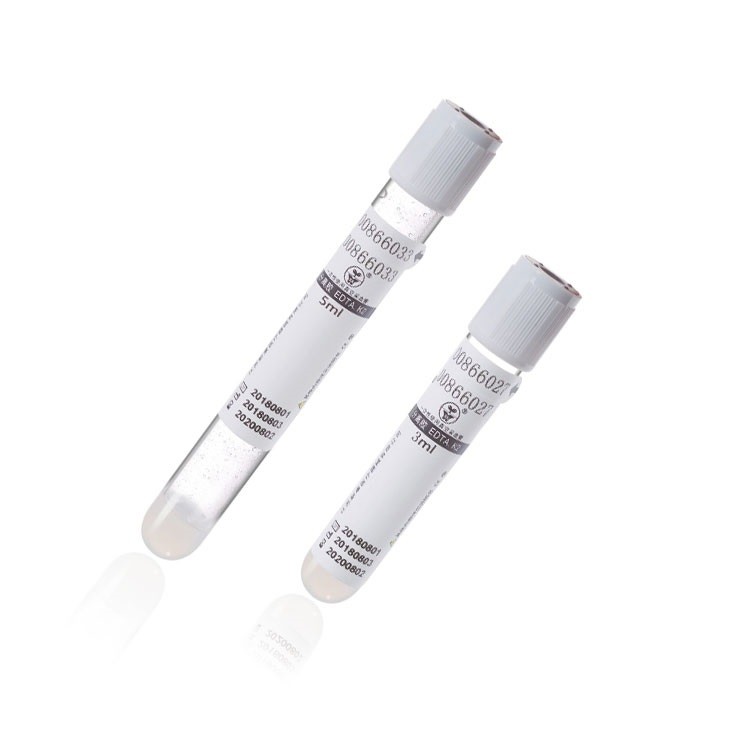 Rubber Plug 6ml PET NAT Blood Collection Vials For Hospital