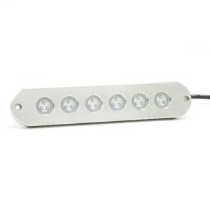 China Slim Surface Mount 90W IP68 Yacht Underwater Lights wholesale