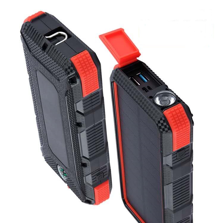 Wireless Fast Charging Portable Solar Power Bank 10000mAh 20000mAh 30000mAh