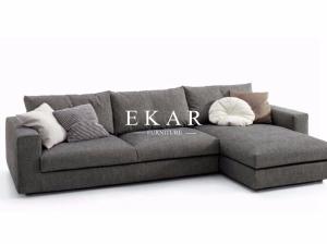 China Sofa Set 7 Seater Furniture Leather Or Fabric Cover L Shape Sofa wholesale