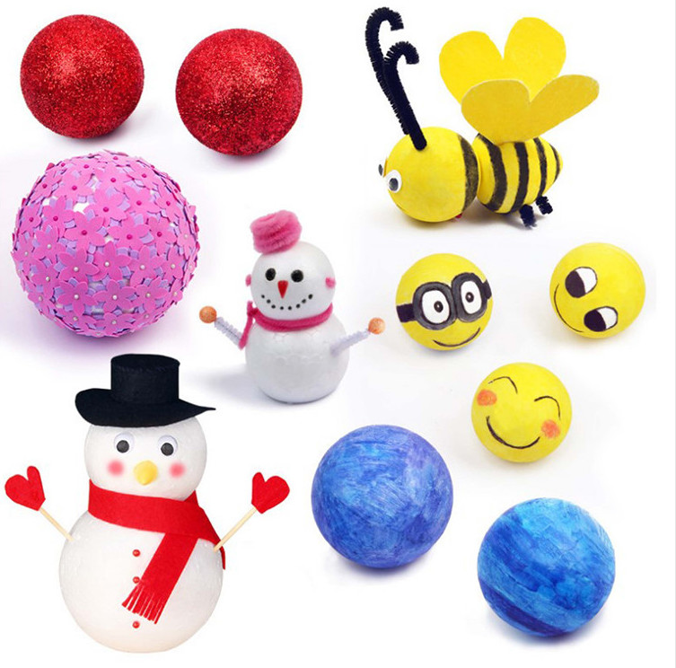 EPS Styrofoam Foam Animal Fruit for Kids Hobbies DIY Material and Christmas OEM ODM Various Shapes Size STEM INNOVATION