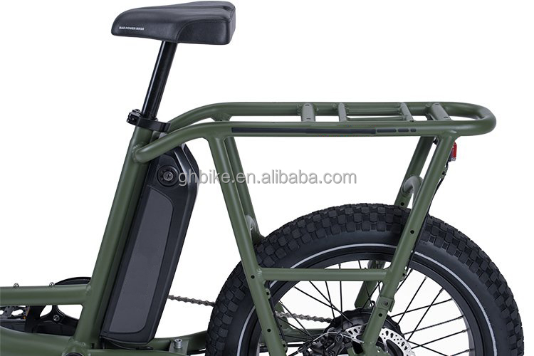 20" 7 Speeds 50KM/H Electric Bike with 48V 1000W Rear Motor and 17AH Lithium Battery