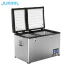 Double Room DC24V 80L Car Mounted Refrigerator