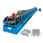 10m/Min 2 Waves Guardrail Forming Machine Hydraulic Decoiler