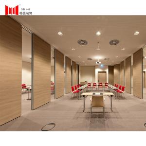 China 45db Sound Proof Wooden Partition Wall With Aluminum Alloy Frame wholesale