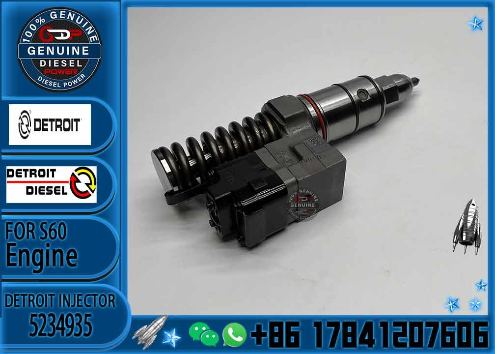 Engine 6067WU40/60 DDEC For Detroit Diesel Series 60 Fuel Injector R5234935 5234935 For Autocar, Ford, Freightliner, Ken