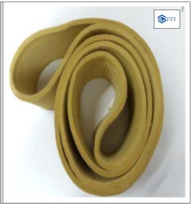 China High temperature resistance endless woven coil wrapper belt wholesale