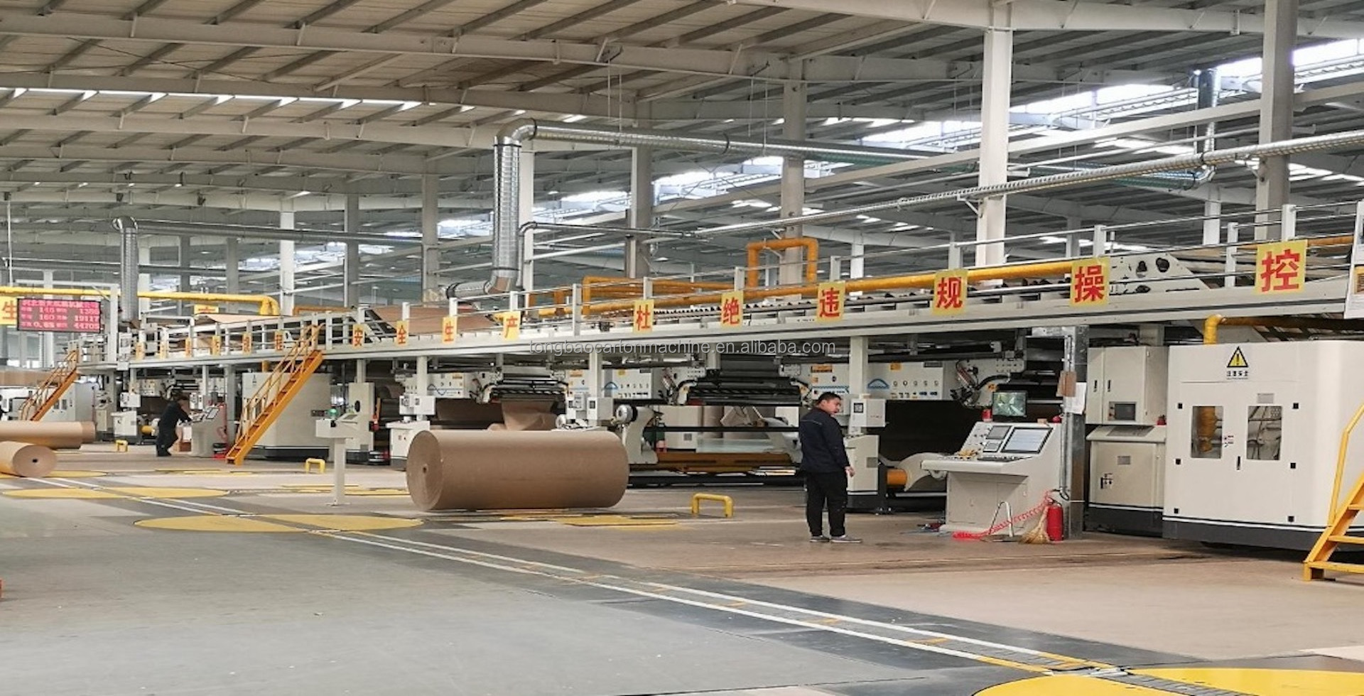 3 ply 5 ply carton box corrugated cardboard production line for customer requirements
