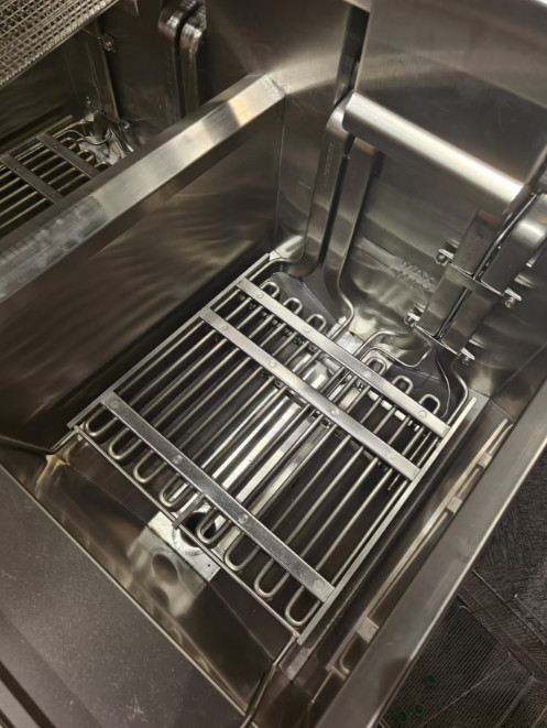 Touchscreen Smart Panel Auto Lift Filtration Two Pots Four Baskets 304SUS Electric Gas Open Chips Fryer