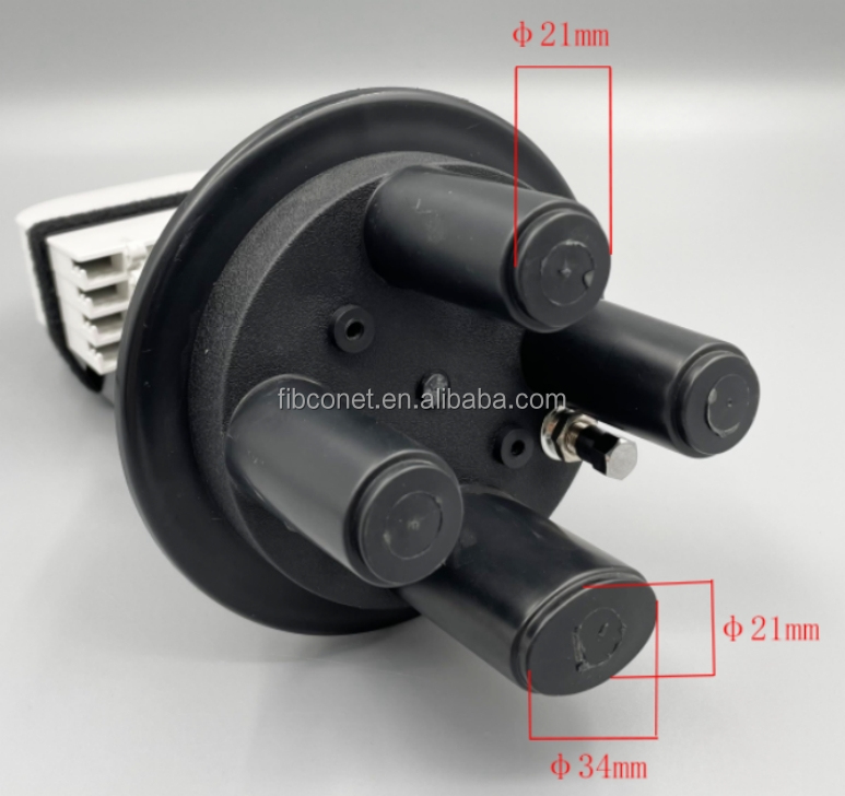 Outdoor Dome Cable Splice Hot Melt Style Closure Box IP68 48 Core Anti-Erosion with 1