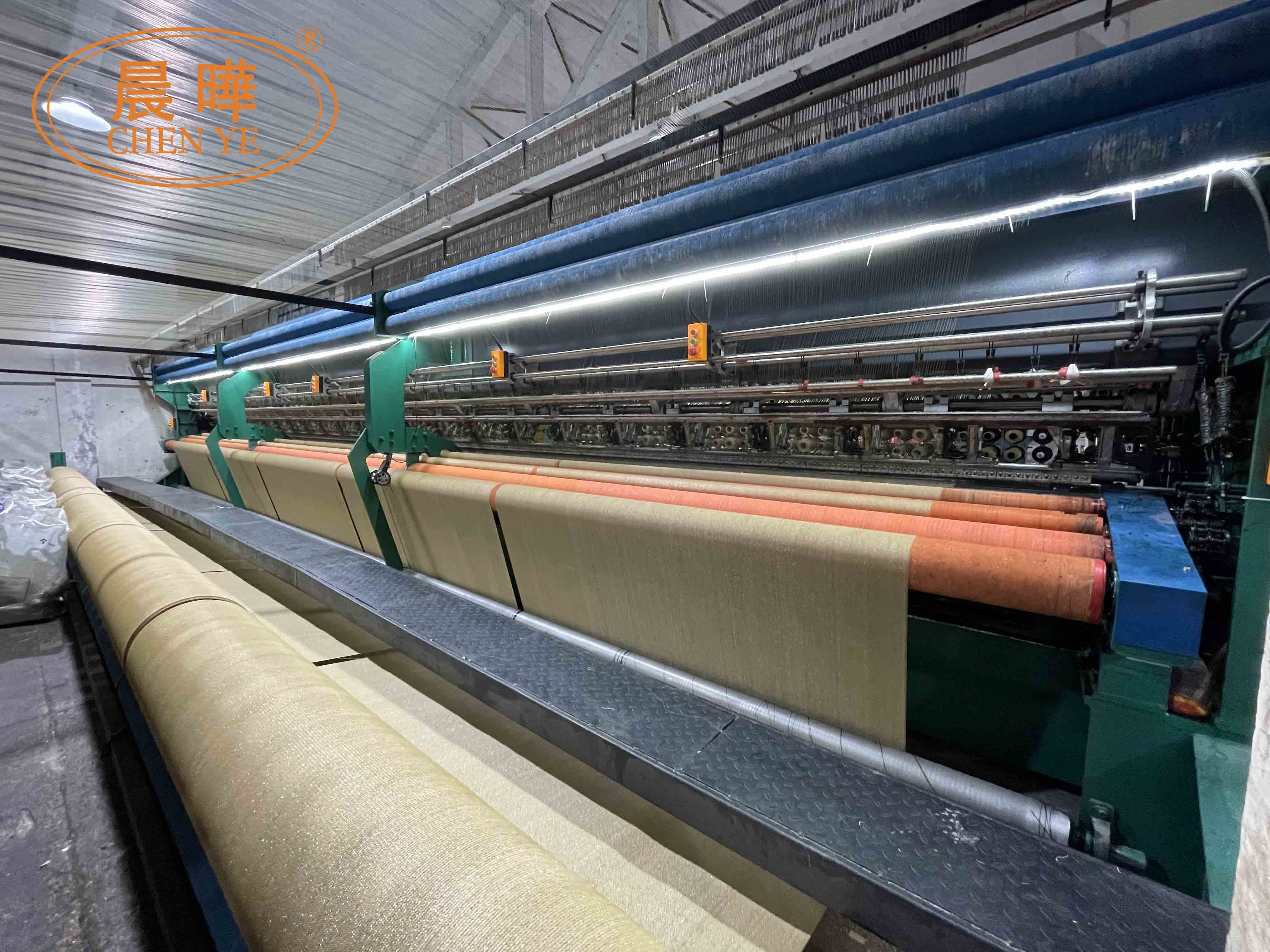 Advanced Technology Warp Knitting Plastic Net Warp Knitting Shading Net Making Machine