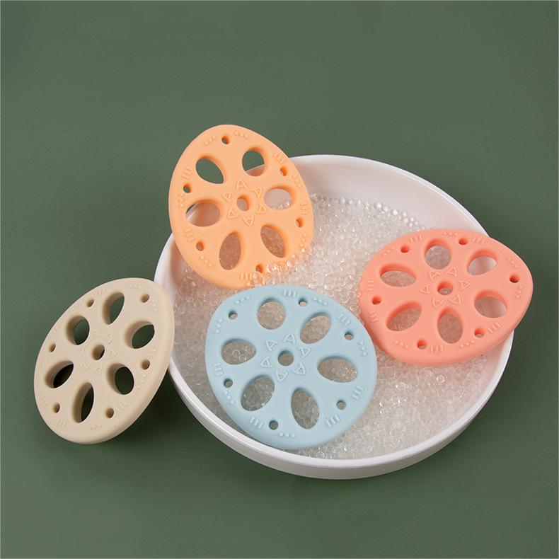 Custom Logo Kids Soft Silicone Teether Food Grade BPA Free Baby Safe Teething Toys