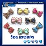 Metal Multicolor Fashion Shoe Buckles , Zinc Alloy Small Buckles For Shoes
