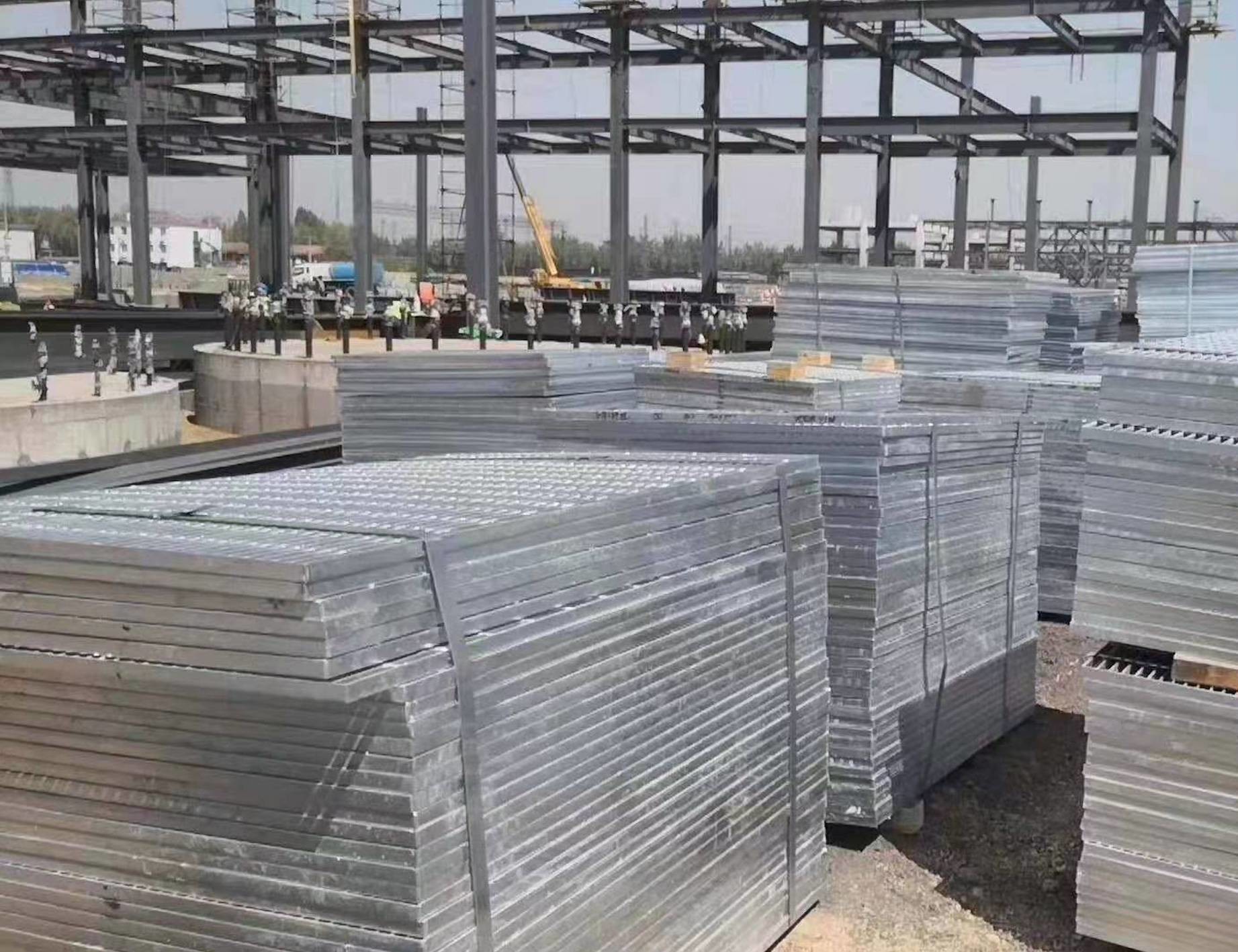 Ventilation 76mm Metal Mesh Grating SUS316 Steel Grid Flooring