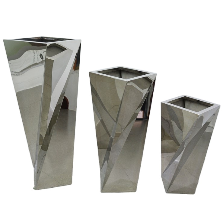 Elegant separation stainless steel room divider wall panels