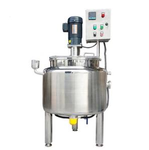 China SS316L Homogenizer Mixing Vat Tank With Agitator 100L wholesale