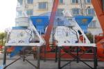 25m3 / H Electric Twin Shaft JS500 Concrete Mixer Wear Resistant Cast 1 Year