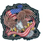 US Eagle Motorcycle Biker Patch