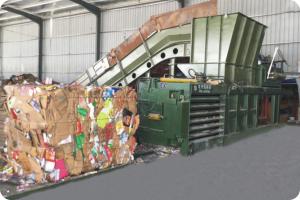 China Semi Automatic Horizontal Baling Machine / Waste Paper Baling Machine wholesale