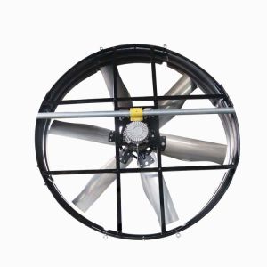 Modern Galvanized Steel Livestock Ventilation Fan 2kW Power