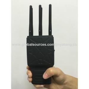 China Broadband Jammer 6 Bands Handheld Cell Phone Signal Jammer wholesale