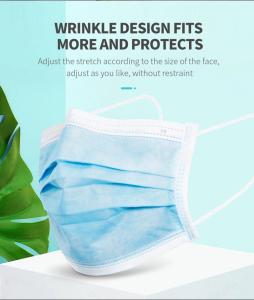 China 3 Ply Disposable Non Woven Face Mask wholesale