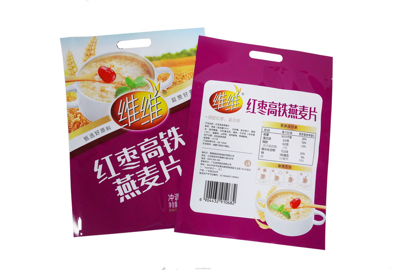 560g Bag Aluminum Foil Packaging Bags For Oats Security Pouches