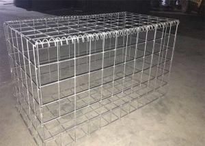 China Stone Retaining 10x12cm Gabion Wire Mesh 5mm Gabion Baskets wholesale
