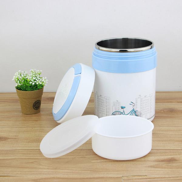New upgrade of insulation box stainless steel independent inner food jar 1.5L