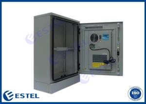 China Wireless ESTEL Grey RAL7035 Outdoor Battery Cabinet wholesale