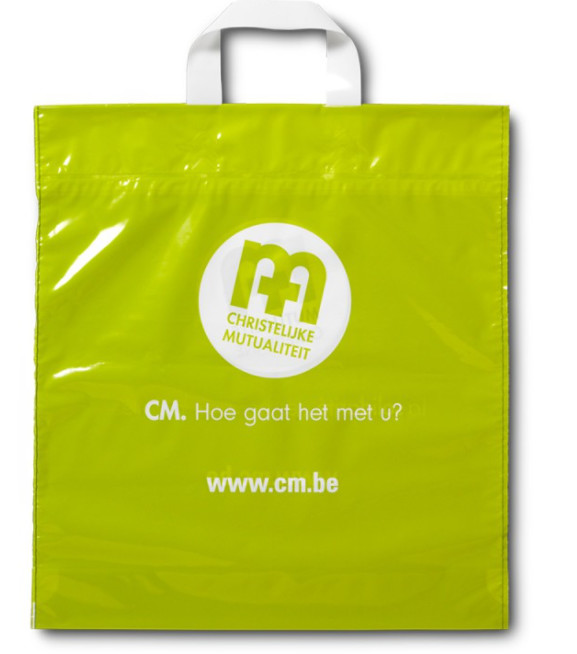 LDPE Plastic Gift Bags With Handles