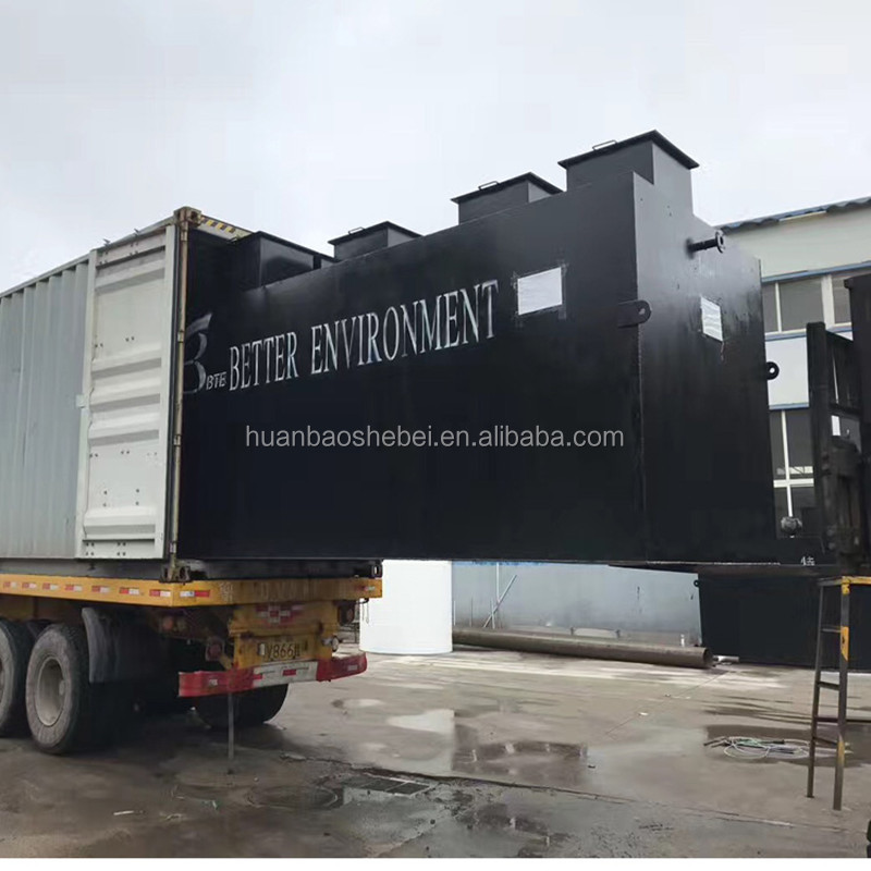 Carbon Steel/Stainless Steel MBR Plant for Sewage Treatment Customizable and Durable