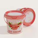 300ml-5L Plastic IML Container for Peanut Butter Shea Butter Food Sauces