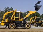 Loader backhoe ET942-45 China best selling backhoe with breaker