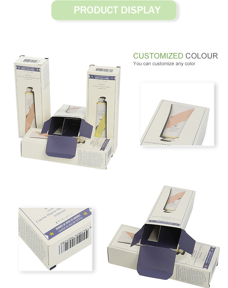 Printed Custom Tuck End Boxes Double Side Folding Corrugated Boxes