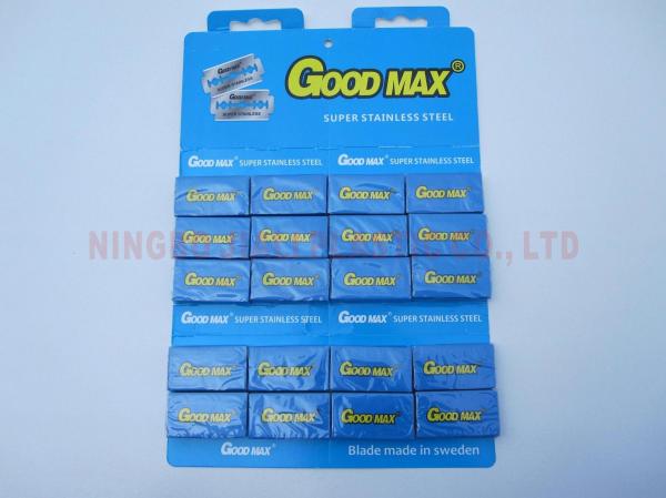 Medical Stainless Steel Shaving Blades , Iso Approved Double Sided Shaving