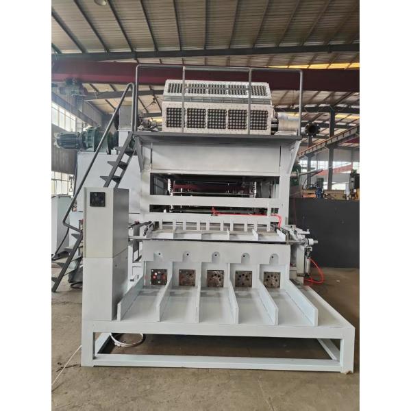 Fully Automatic 5000pcs/h Capacity 5*8 Molds Rotary Forming Model Egg Tray Production Line Paper Pulp Molding Machine