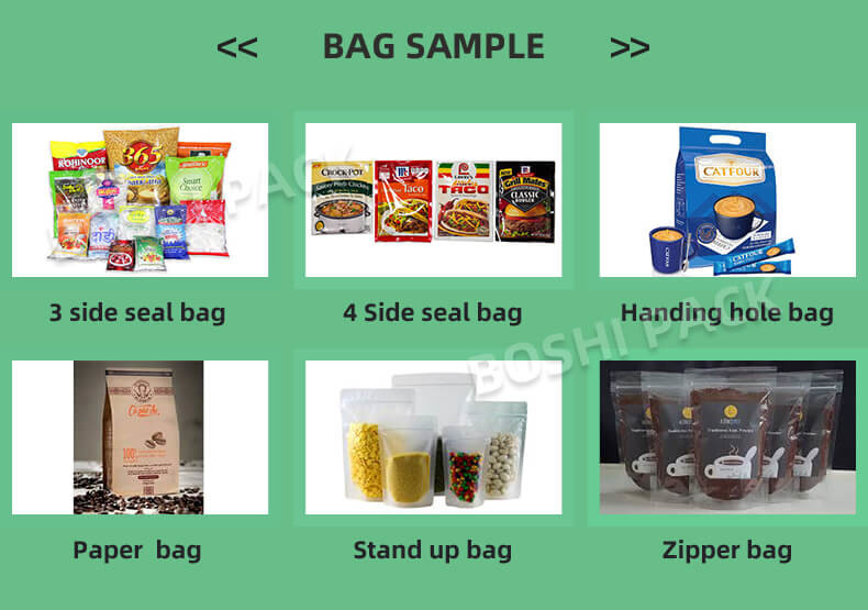 Automatic Pillow Bag Spice Powder Packing Machine With Auger Filler